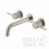 RAVENNA WALL-MOUNT BATHROOM FAUCET – BRUSHED NICKEL